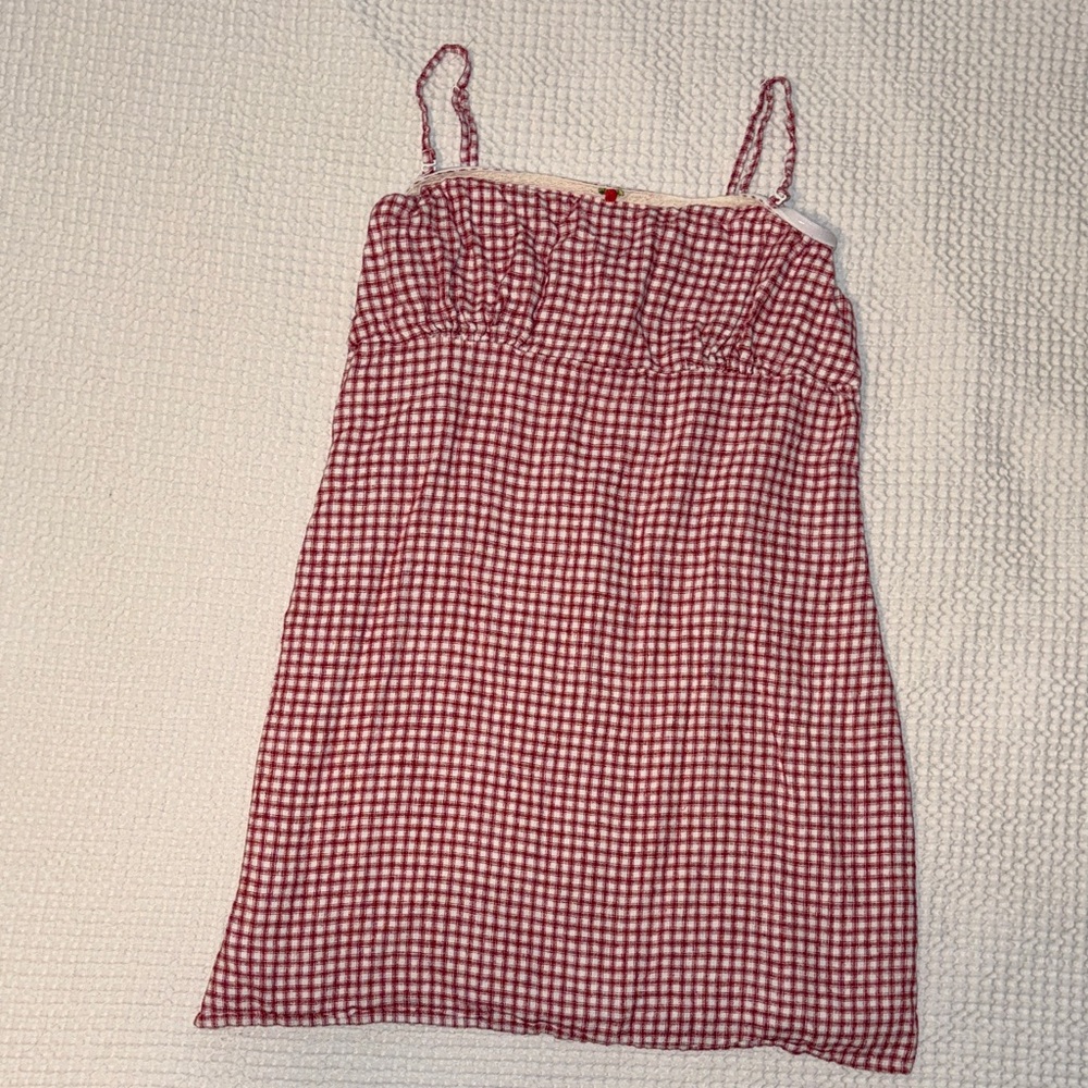Aeropostale Red Gingham Dress - Picture 3 of 5